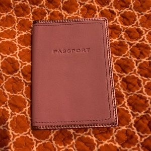 NWT COACH PASSPORT COVER